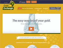 Tablet Screenshot of flgoldexchange.com